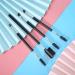 4pcs Professional Eyebrow Eyelash Brush Comb Set - Soft Hair Double Head Makeup Tool for Perfect Brows & Lashes | International Shipping - Buy Online on GoSupps.com