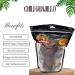 EL RANCHO DRIED CHILI GUAJILLO 185g per Bag 100% Mexican Smoky Flavor ideal for original Mexican meals - Buy Online on GoSupps.com