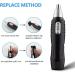 Nose Ear Hair Trimmer 2-in-1 | Water Resistant Hypoallergenic & Stainless Steel - Perfect for Mustache Eyebrows Armpits & Sideburns - Buy Online on GoSupps.com