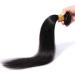 Brazilian Human Hair 3 Bundles - 100% Virgin Straight Weave Extensions - Natural Black 16 | Shop Now - Buy Online on GoSupps.com