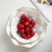 Fruit Basket Fruit Bowl Modern Household Ceramic Fruit Bowl Creative Geometric Fruit Basket Living Room Desktop Decor Kitchen Organizers and Storage (Color : B Size : 20.3 * 20.3 * 6.5cm) - Buy Online on GoSupps.com