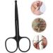 Healeved Scissors for Facial Hair Grooming Scissors with Eyebrow Comb Nose Hair Trimmer - Buy Online on GoSupps.com