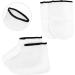 FRCOLOR 2 Pairs of Horn Boots Leather White Ankle Boots Hand Moisture Gloves Gel Liner Spa Wax Foot Cover Spa Gloves Foot Bath with Paraffin Wax Foot Bath Covers Man Lotion 16x25cm White - Buy Online on GoSupps.com