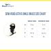 Semi-Rigid Ultra Active Ankle Brace - Hinged Support for Sprains & Sports Injuries - Volleyball Basketball Tennis - PDAC L1906 M Right Foot - Buy Online on GoSupps.com