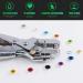 Keadic 300 Sets 1/5 inch Eyelets Grommets Kit with Plier - Ideal for Leather, Fabric, Clothing, Shoes, Crafts - 11 Colors + 100 Extra Gold Eyelets - Buy Online on GoSupps.com