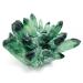 Natural Green Phantom Quartz Crystal Cluster Gemstone Geode 300g-700g 1pc HOMEZHOU (Size : 1PC 600G-700G)