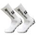 CRGANGZY Round Silicone Suction Non-Slip Football Socks Sports Training Sock (White) AV02 Av02