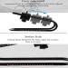 Bike Saddle Suspension Spring - Steel Shock Absorber for MTB & Road Bikes | Mountain Bike Parts & Accessories (Black) - Buy Online on GoSupps.com
