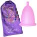 Me Luna Menstrual Cup Soft Ball Pink Size S