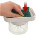 Angoily Detergent Presser Dishwashing Liquid Sponge Dishwasher Soap Dish Soap Dispenser Soap Pump Dishwashing Dispenser Dishwasher Dispenser Soap Dish Dispenser Pp Sink Shelf - Buy Online on GoSupps.com