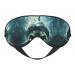 SSIMOO Shark Cum Print Ultra-Soft Light-Blocking Eye Mask for Optimal Comfort and Restful Sleep Black