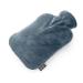 Corn small hot hot water bottle with artificial fur monochrome heat bag 1800 ml warm and cold bottle for hot compresses and cold therapy warm