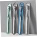 Healvian 8ST Toothbrush - Portable Manual Bristle Brush for Tooth Spot Reduction | Travel-Friendly Household Toothbrush - Buy Online on GoSupps.com