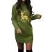 Hanxiulin Women s Christmas Rock Sweat Jacket Pullover Dress - Oversized Hooded Party Dresses for Autumn Winter - AG XL - Buy Online on GoSupps.com