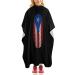 Puerto Rico Fingerprint Barber Cape Professional Hair Cutting Cape Cute Haircut Apron for Boys Girls