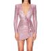 HANXIULIN Women's V-Neck Winter Dress | Casual Cocktail Christmas Party & Tunic Dress - Shop Now! - Buy Online on GoSupps.com