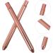 LALADEFIEE 2pcs Metal Aluminum Tube Eyebrow Wand Mascara Wands for Lashes Eye Lash Brush Mascara 10.50X1.00X1.00CM As Shown - Buy Online on GoSupps.com
