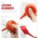6pcs Ear Syringe Rubber Sucker Set - Ear Washing Squeeze Bulb for Adults | Laboratory Tool - Buy Online on GoSupps.com