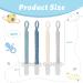 Kryzalite 4-Pack Cotton Pacifier Clips - Flexible Rust-Free & Safe for Newborns - Boys & Girls (Khaki Gray Green Blue) - Buy Online on GoSupps.com