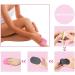 TEEROVA Portable Exfoliating Hair Removal Pads Set for Smooth Skin on Legs Arm Face Top Lip Pink - Buy Online on GoSupps.com