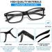 Suertree Spring Hinge Reading Glasses (3 Pack) - 1.25x Visual Aid for Men & Women | Optics Reading Aid BM151 - Buy Online on GoSupps.com