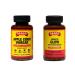Bragg Original & Inner Glow Apple Cider Vinegar Capsules - Vitamin D3 & Zinc - Phytoceramide - 750mg of Acetic Acid Weight Management Support - Promotes Skin Hydration - Non-GMO Vegan Gluten Free