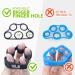 4 Pack Hand Exerciser Grip Strengthener  Finger Stretcher Hand Grip Resistance Bands Hand Strengthener Hand Strengthening Forearm Exerciser for Arthritis Black - Buy Online on GoSupps.com