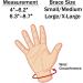 Buy Thumb Rail for Left & Right - Arthritis Relief Breathable Stabilization - US Solid Product (L/XL 1 Pack) - Buy Online on GoSupps.com