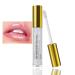 Lip Injection Extreme Lip Plumper Clear Glitter Lip Gloss Base Diamond Plumper Lip Gloss Plumping Lip Oil Pink and Glitter Clear Lip Gloss Lip Gloss for Women Girls (Clear Glitter)
