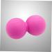 Magiclulu 3ST Massage Ball - Peanut Ball Acupressure & Yoga Roller for Body Relaxation Foot Massage & Gym Use - Buy Online on GoSupps.com