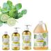 Organic Natural Hand Soap â€“ 16 oz Bergamot & Lime | Moisturizing Vegan Castile Soap with Olive Oil & Essential Oils | Gluten & Cruelty Free - Buy Online on GoSupps.com