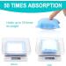 Super Absorbent Dressing Pad for Heavy Drainage - Fast Healing Wounds Pressure Sores & Foot Ulcers (4x4 Inch Pack of 5) - International Shipping Available - Buy Online on GoSupps.com