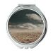 YENDOSTEEN Mirror flat earth makeup mirror Desert Drought Composing Dehydrated Clay Soil Clay makeup mirrors pocket mirror portable mirror