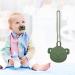 ZONED Pacifier Holder - Safe & Easy-to-Clean Pacifier Chain Set for Travel Diaper Bag Camping & Shopping - Buy Online on GoSupps.com
