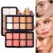 INTEROOKIE Matte Rouge Blush Highlight Three-dimensional Contour Makeup Palette - The Ultimate Grooming Solution (30g*01) - Buy Online on GoSupps.com