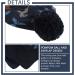 XIAOHAWANG Knitted Baby Hat with Fleece Lining and Pompom | Navy Dinosaur Design | 9-24 Months - Buy Online on GoSupps.com