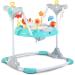 Cangaroo Hopser Vista: Adjustable Bouncer with Play Center Music & Lights - Turquoise | International Shipping Available - Buy Online on GoSupps.com
