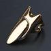 BLULILY Adjustable Finger Nail Art Finger Rings Women Girl Gifts Jewelry Nail Rings Adjustable Fingertip Rings Alloy Material Gold - Buy Online on GoSupps.com