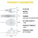 Buy Electric Toothbrush Charger for Braun Oral-B Genius Series 1000 3000 8900 9900 - IP67 Waterproof Charging Station - Buy Online on GoSupps.com