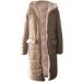 Shop Hanxiulin Oversized Plush Jacket for Women - Warm Breathable Winter Coat & Thick Fleece Cardigan - Buy Online on GoSupps.com