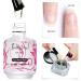 PrettyDiva No Wipe Top Coat - 0.5 Oz High Gloss Gel Top Coat for UV Led Light Cured Gel Nail Polish - Clear - Buy Online on GoSupps.com