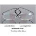 VISENG Ultra-Light Rimless Reading Glasses Set of 2 | Titanium Metal Readers for Men and Women +1.25 Diopters | Black/Silver 2 Pack - Buy Online on GoSupps.com