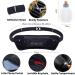 AONIJIE Hydration Running Belt with 2 x 170ML Bottles - Reflective & Lightweight Waist Pouch for Men and Women - Fits 6.8 Phones - Ideal for Marathon, Hiking, Camping - Blue - Buy Online on GoSupps.com