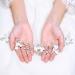 Unicra Bridal Hair Accessories - Silver Flower Headband & Crystal Bridal Headpiece for Women & Girls | International Shipping - Buy Online on GoSupps.com
