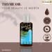 bonballoon Nature Max Thyme Oil Cold Pressed Natural Egyptian Premium Undiluted Pure Egypt Arabic For Hair Skin No Additives Non Gmo Kosher Halal (1 Pack 2.7 oz / 80 ml)  - Buy Online on GoSupps.com