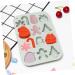 Alipis 2pcs Baking Mold Chocolate Mold Resin Mold Candy Making Mold Silicone Molds Cake Mold Christmas 3D - Buy Online on GoSupps.com