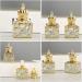 Vintage Glass Refillable Perfume Bottle - 10ML Egyptian Essential Oil Roll-On - Decorative Sample Bottle - Buy Online on GoSupps.com