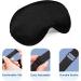 Super Soft Sleep Masks - Adjustable Blackout Eye Mask for Men & Women | Comfortable Night Blindfold - Buy Online on GoSupps.com