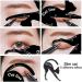 Fabulous Lab Reusable Makeup Tool Cat Eye Eyeliner Stencil 24 Eyebrow shape Guides & Template For Shaping Eye Liner & Shadow - Buy Online on GoSupps.com