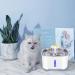 Comsmart 3-Pack Pet Fountain Filter Set | Triple Filtration System Replacement for 84oz Cat Water Fountain | Includes 8 Filters & 4 Sponges | Compatible with Automatic Pet Fountains - Buy Online on GoSupps.com